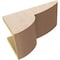 Ekena Millwork 7"W x 14"D x 7"H Wide Crestline Rough Cedar Woodgrain TimberThane Corbel, Primed Tan CORUR07X14X07CRERCPR - alternate 3